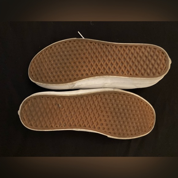 White leather vans - Picture 2 of 3